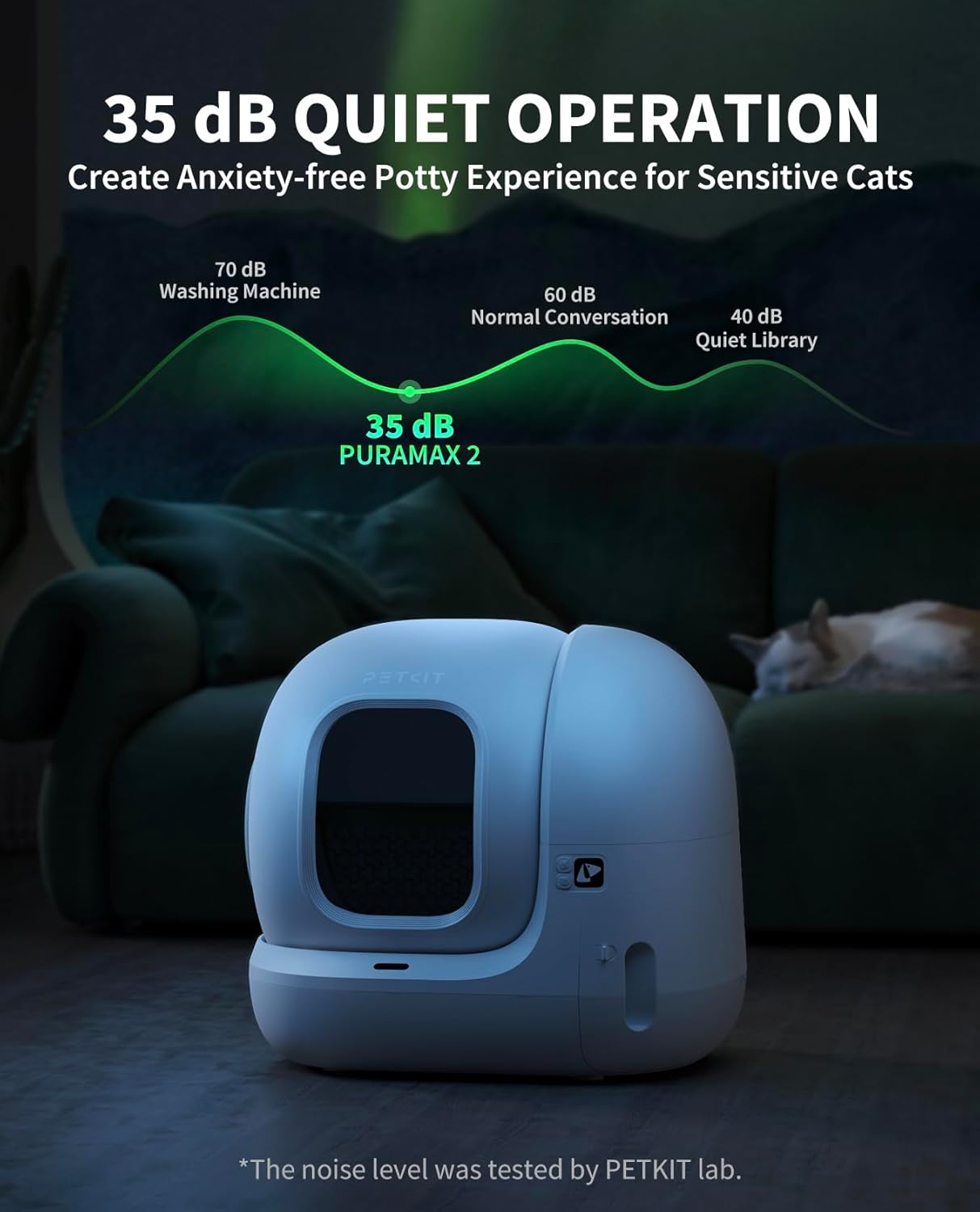 Automatic Smart Self-Cleaning Cat Litter Box