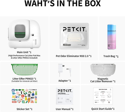 Automatic Smart Self-Cleaning Cat Litter Box