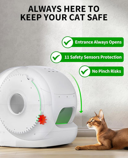 Automatic Smart Self-Cleaning Cat Litter Box